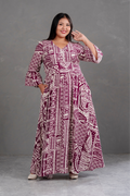 Vestido Largo Estampado Boho Artemisa