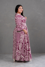 Vestido Largo Estampado Boho Artemisa