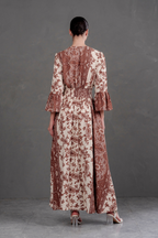 Vestido Largo Estampado Boho Artemisa