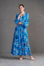 Vestido Largo Estampado Boho Artemisa