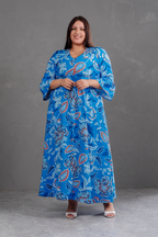 Vestido Largo Estampado Boho Artemisa