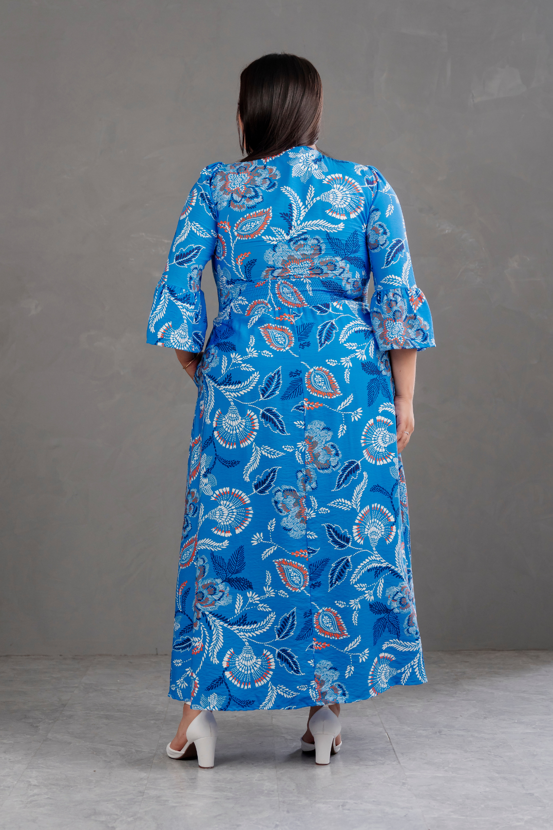 Vestido Largo Estampado Boho Artemisa