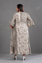 Vestido Largo Estampado Boho Artemisa