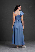 Vestido largo Asimetrico Melia