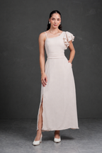 Vestido largo Asimetrico Melia