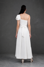 Vestido largo Asimetrico Melia