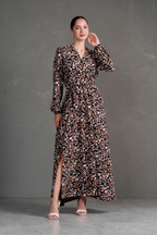 Vestido Largo con lazo Emily