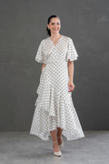 Vestido Envolvente Polka Dots Valentina