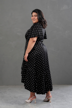 Vestido Envolvente Polka Dots Valentina