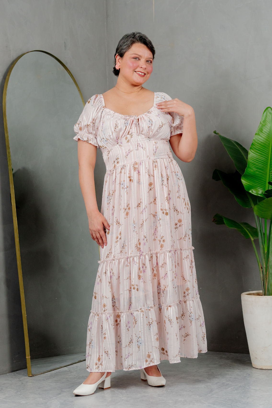 Vestido Esmeralda Liga Contra el Cáncer