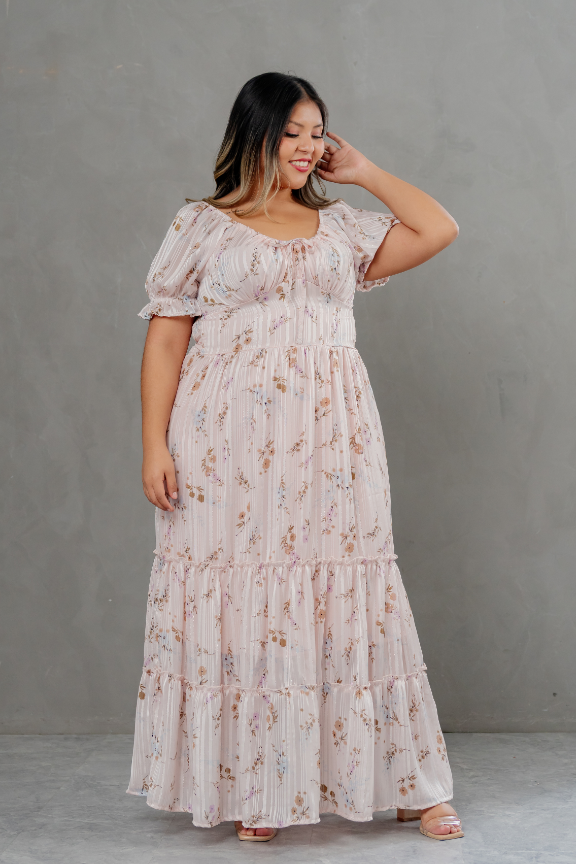 Vestido Esmeralda Liga Contra el Cáncer