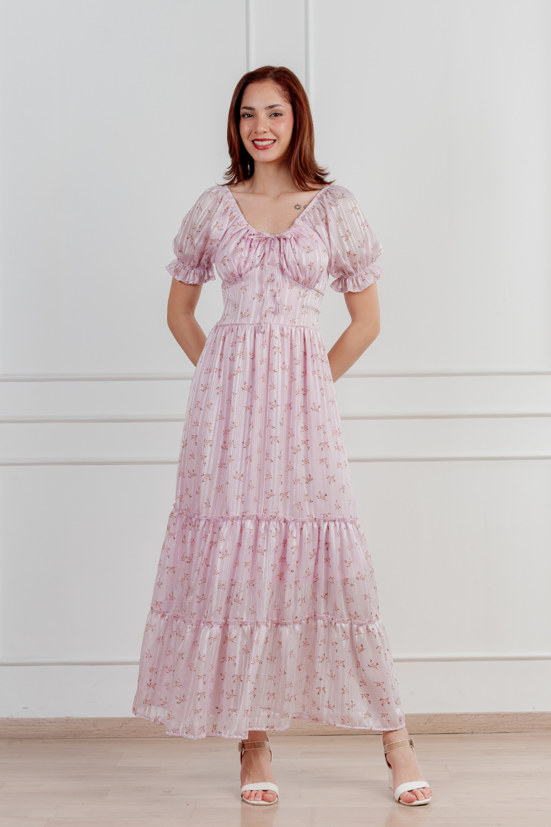 Vestido Esmeralda Liga Contra el Cáncer
