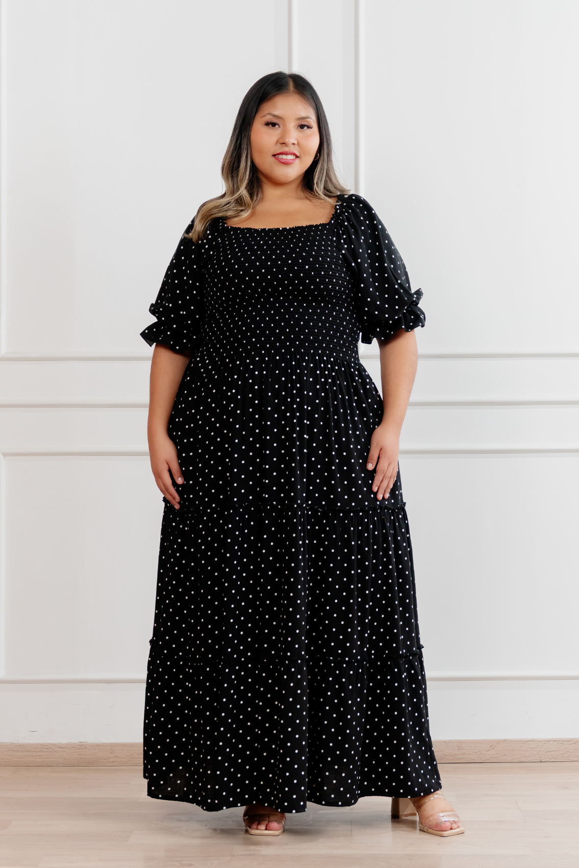 Vestido Gabriela Polka Dots