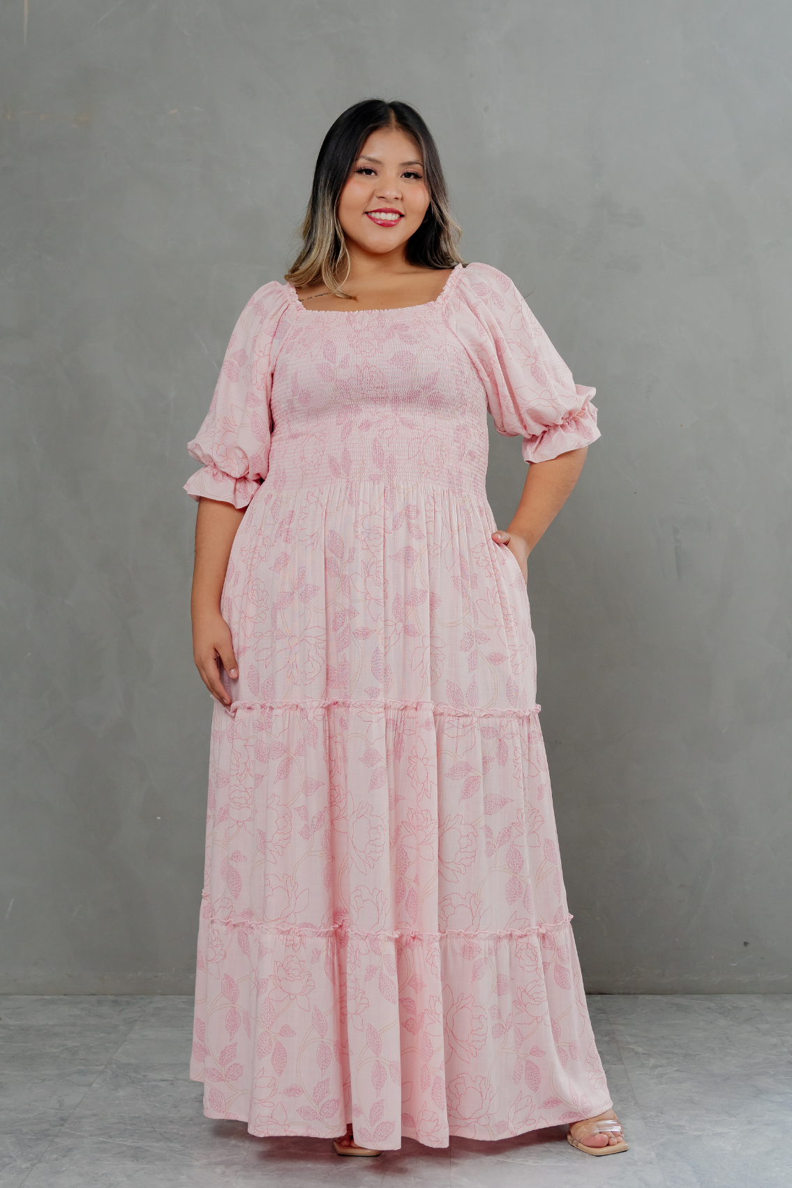 Vestido Gabriela Liga Contra el Cáncer
