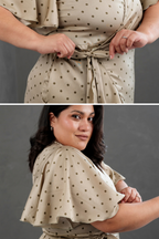 Vestido Envolvente Polka Dots Valentina