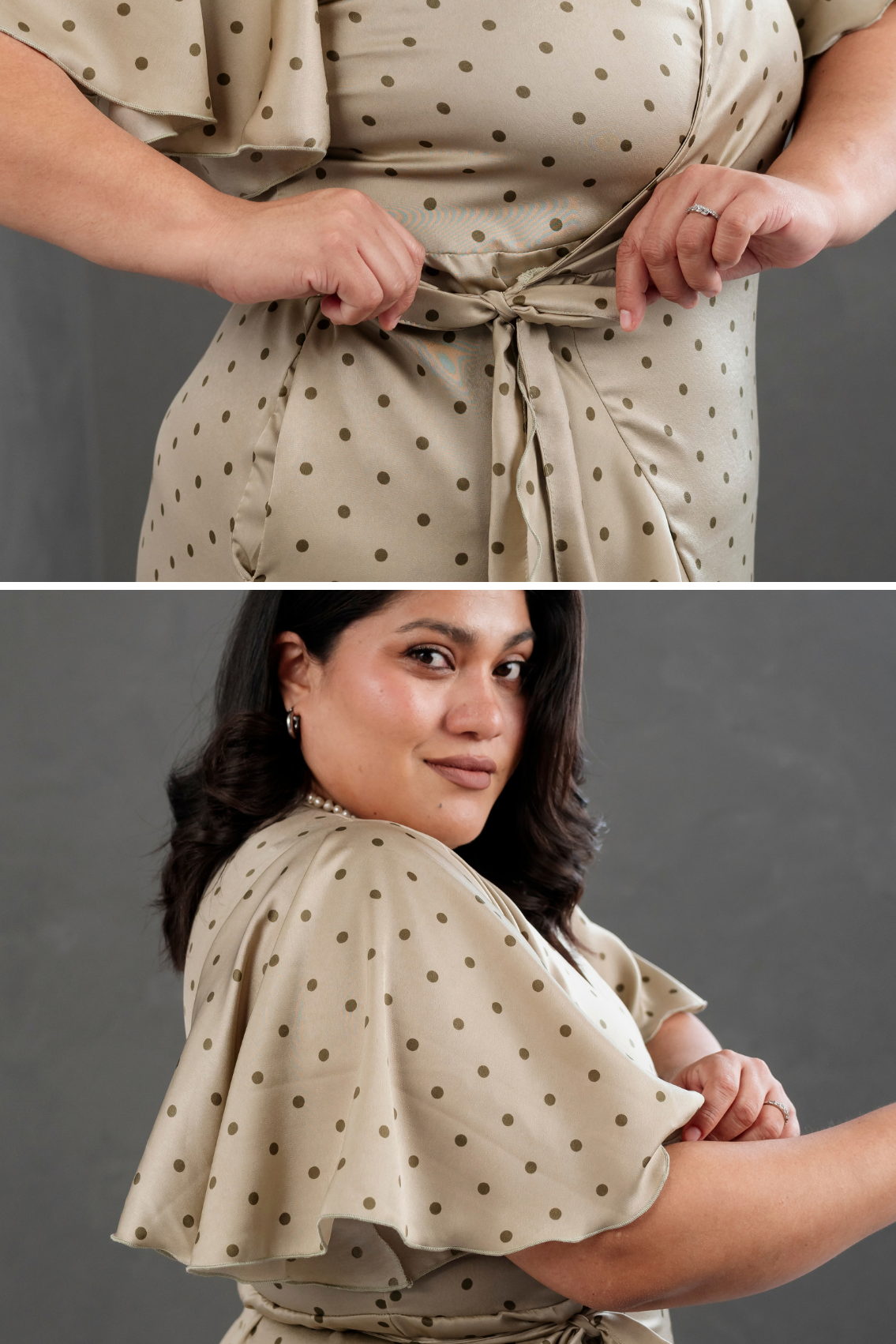 Vestido Envolvente Polka Dots Valentina
