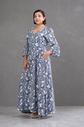 Vestido Largo Estampado Boho Artemisa