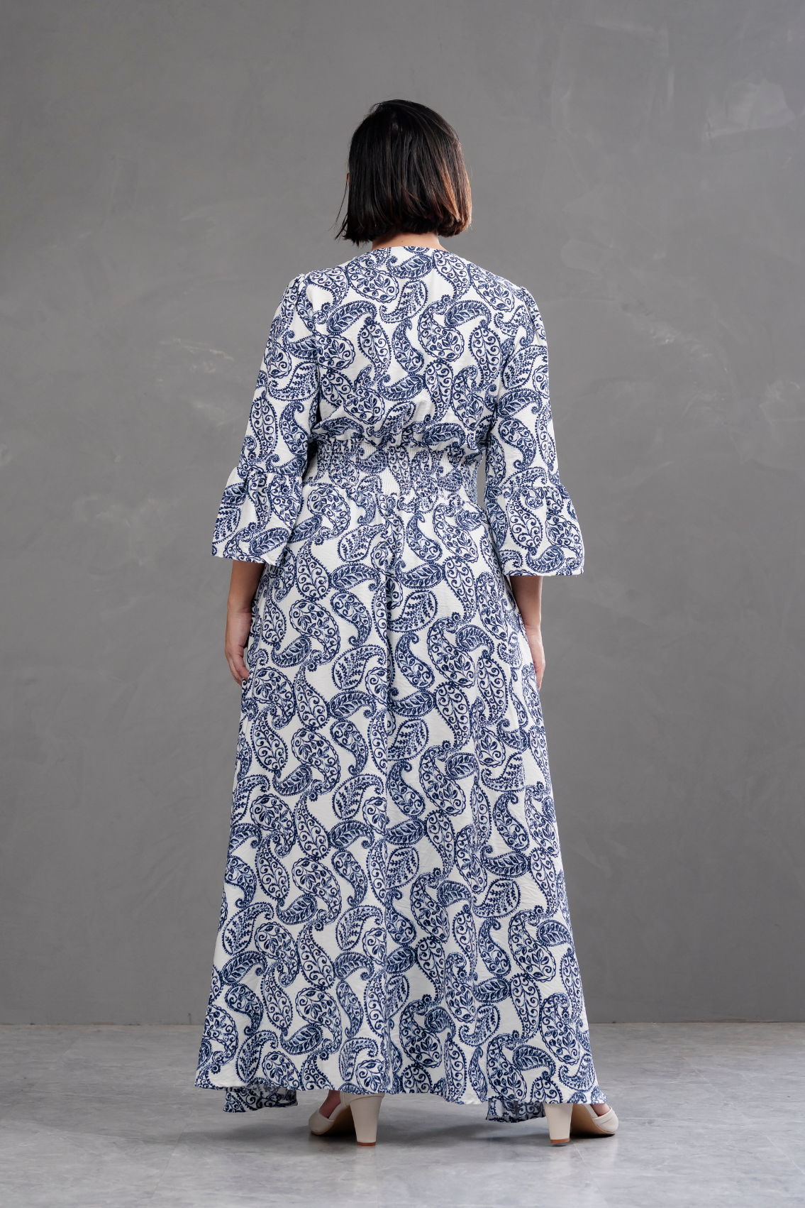 Vestido Largo Estampado Boho Artemisa