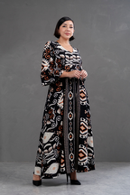 Vestido Largo Estampado Boho Artemisa