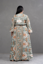 Vestido Largo Estampado Boho Artemisa