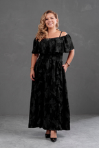 Vestido Largo Off Shoulder Magnolia