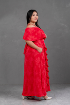 Vestido Largo Off Shoulder Magnolia
