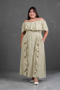 Vestido Largo Off Shoulder Magnolia