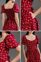 Vestido Midi Alice Floreado