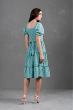 Vestido Midi Alice Floreado