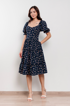 Vestido Midi Alice Floreado