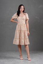 Vestido Midi Alice Floreado