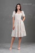 Vestido Midi Alice Floreado