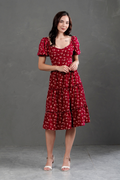 Vestido Midi Alice Floreado