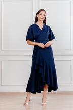 Vestido Morellia envolvente