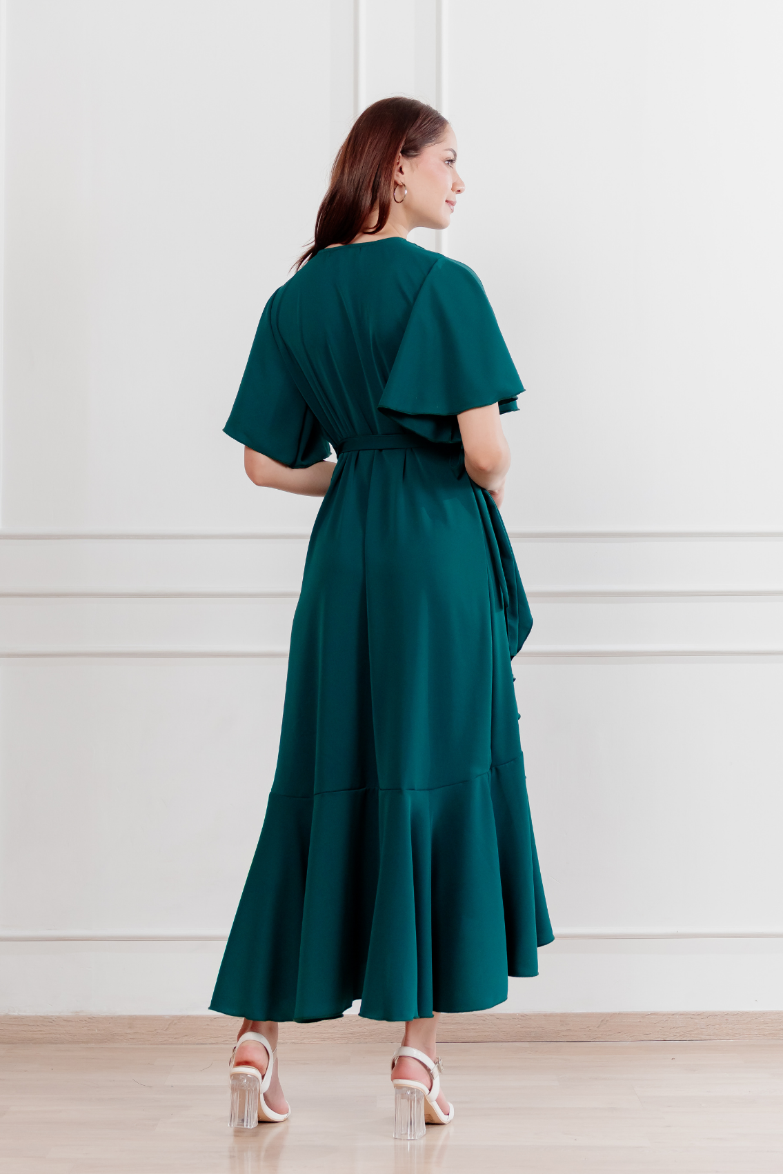 Vestido Morellia envolvente