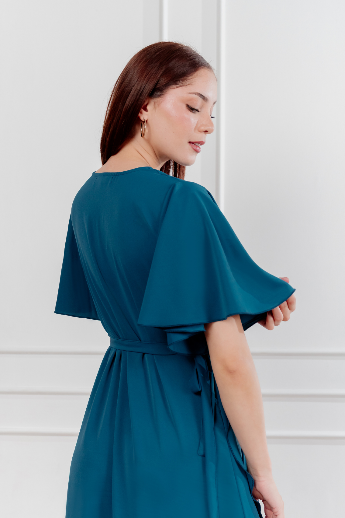 Vestido Morellia envolvente