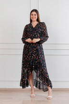 Vestido Valentina manga larga