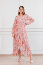 Vestido Valentina manga larga