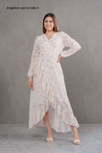 Vestido Valentina manga larga