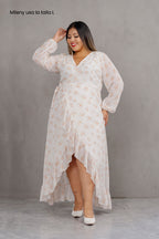 Vestido Valentina manga larga