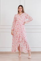 Vestido Valentina manga larga