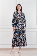 Maxivestido envolvente Valentina