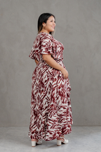 Vestido Valentina manga corta