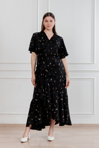 Vestido Valentina manga corta