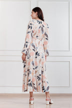 Maxivestido envolvente Valentina