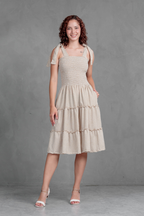 Vestido Vichy con Lazos Briella