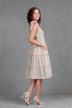 Vestido Vichy con Lazos Briella