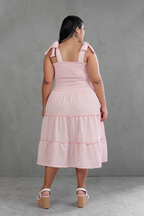 Vestido Vichy con Lazos Briella