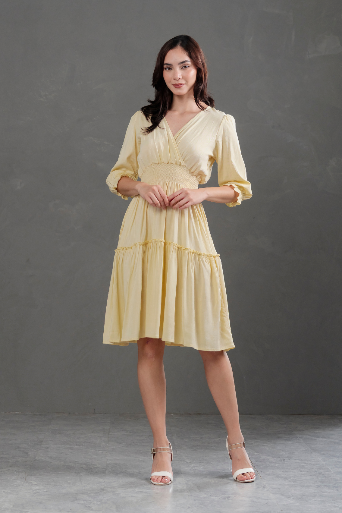 Vestido de lino Aitana