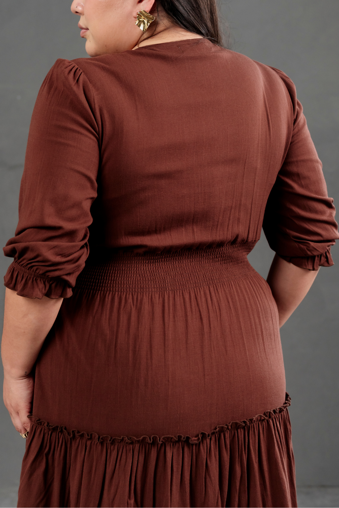Vestido de lino Aitana